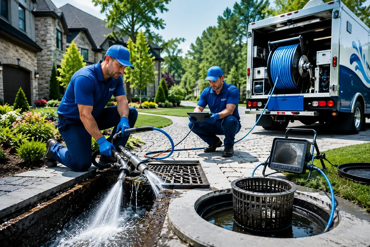 Local outdoor drain cleaning professionals in Winfall, NC